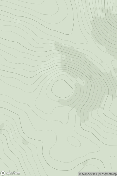 Thumbnail image for Meall Reamhar [Loch Tay to Perth] [NN922332] showing contour plot for surrounding peak